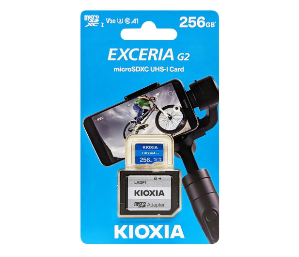 KIOXIA MicroSDHC 256GB 100MB/s LMEX2L256GG2                    - 1289302 - zdjęcie 2